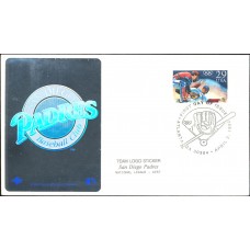 #2619 Olympic Baseball Padres FDC