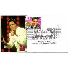 #2721 Elvis Presley Unknown FDC