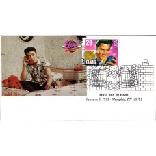 #2721 Elvis Presley Unknown FDC