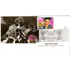 #2721 Elvis Presley Unknown FDC