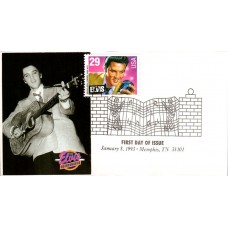 #2721 Elvis Presley Unknown FDC