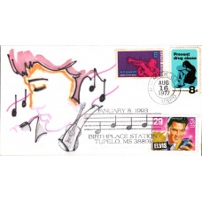 #2721 Elvis Presley Unknown FDC