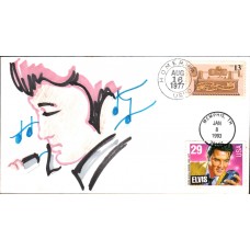 #2721 Elvis Presley Unknown FDC