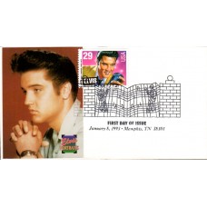 #2721 Elvis Presley Unknown FDC