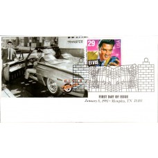 #2721 Elvis Presley Unknown FDC