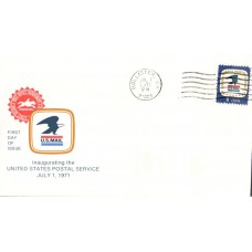 #1396 CA, Hollister  7-1-71 USPS FDC