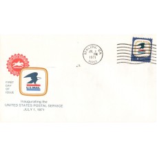 #1396 CA, Malibu 7-1-71 USPS FDC