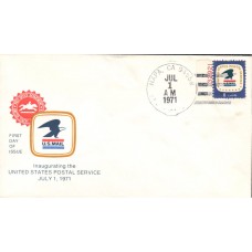 #1396 CA, Napa 7-1-71 USPS FDC