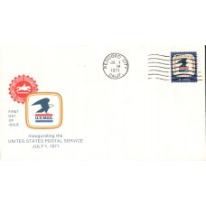 #1396 CA, Redwood City 7-1-71 USPS FDC