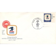 #1396 CA, San Francisco 7-1-71 USPS FDC