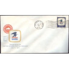 #1396 GA, Bremen 7-1-71 USPS FDC