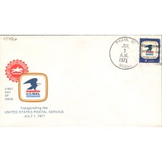 #1396 ID, Paris 7-1-71 USPS FDC