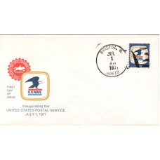 #1396 IL, Bristol 7-1-71 USPS FDC