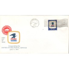 #1396 IL, Galesburg 7-1-71 USPS FDC