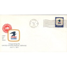 #1396 IL, Wood River 7-1-71 USPS FDC