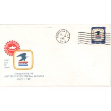 #1396 LA, Abbeville 7-1-71 USPS FDC