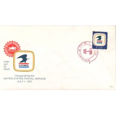 #1396 LA, Alexandria Station #1 7-1-71 USPS FDC