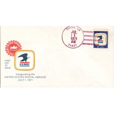 #1396 LA, Tioga 7-1-71 USPS FDC