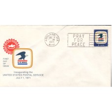 #1396 MA, Ashland 7-1-71 USPS FDC