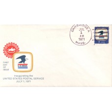 #1396 MA, Cambridge A 7-1-71 USPS FDC