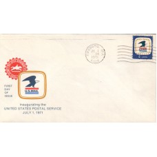 #1396 MA, Foxboro 7-1-71 USPS FDC