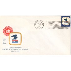 #1396 MA, Mansfield 7-1-71 USPS FDC