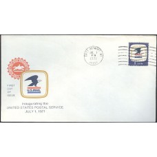 #1396 MI, East Detroit 7-1-71 USPS FDC