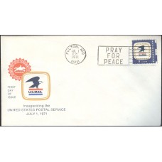 #1396 MO, Fulton 7-1-71 USPS FDC