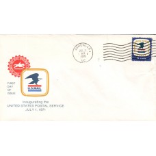 #1396 NC, Asheville 7-1-71 USPS FDC