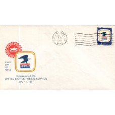 #1396 ND, Devils Lake 7-1-71 USPS FDC