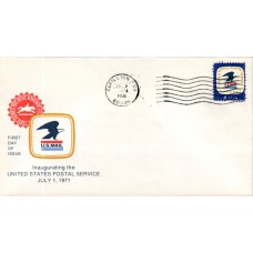 #1396 NE, Papillion 7-1-71 USPS FDC