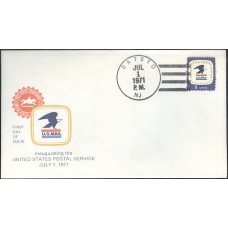 #1396 NJ, Batsto 7-1-71 USPS FDC