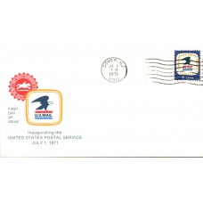 #1396 NJ, Dover 7-1-71 USPS FDC