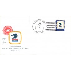 #1396 NJ, Sparta 7-1-71 USPS FDC