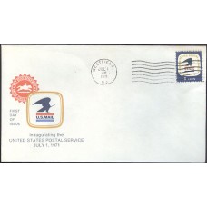 #1396 NJ, Westfield 7-1-71 USPS FDC