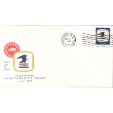 #1396 NJ, Wyckoff 7-1-71 USPS FDC