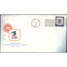 #1396 NV, Elko 7-1-71 USPS FDC