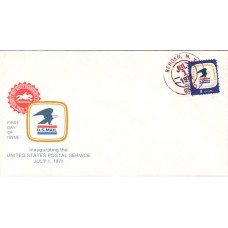 #1396 NY, Bergen 7-1-71 USPS FDC