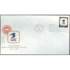 #1396 NY, Jamaica 7-1-71 USPS FDC