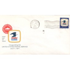 #1396 NY, Lake View 7-1-71 USPS FDC