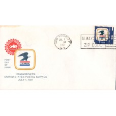 #1396 NY, New Rochelle 7-1-71 USPS FDC