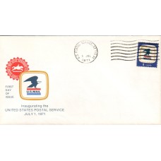 #1396 NY, USPS 115 7-1-71 USPS FDC