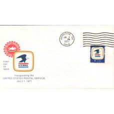 #1396 OH, Jackson 7-1-71 USPS FDC