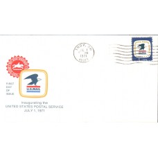 #1396 OH, Troy 7-1-71 USPS FDC