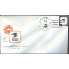 #1396 OH, Uniontown 7-1-71 USPS FDC