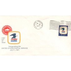 #1396 OK, USPS 730xx 7-1-71 USPS FDC