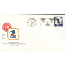 #1396 OK, Stillwater 7-1-71 USPS FDC