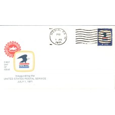 #1396 PA, Media 7-1-71 USPS FDC