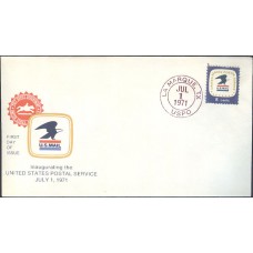 #1396 TX, La Marque 7-1-71 USPS FDC