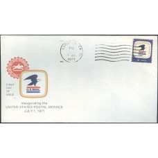 #1396 TX, Lubbock 7-1-71 USPS FDC